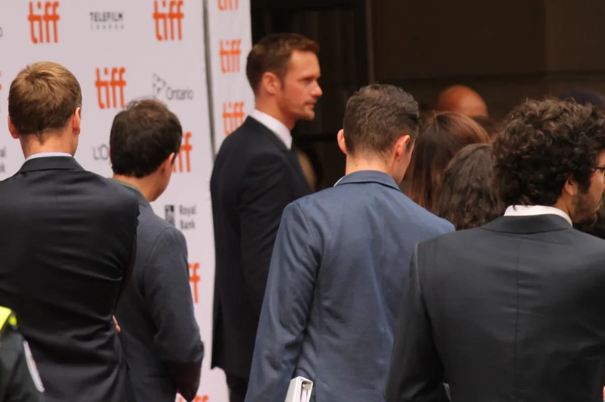 Actor Alexander Skarsgård at the Toronto International Film Festival, 2018.