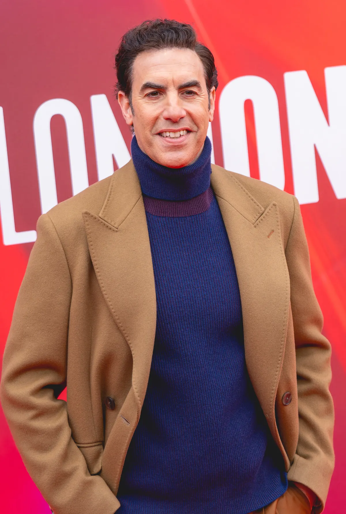 Actor and comedian Sacha Baron Cohen, 2024.