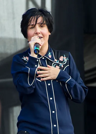 Sharleen Spiteri, lead singer of the band Texas, performing in 2013.