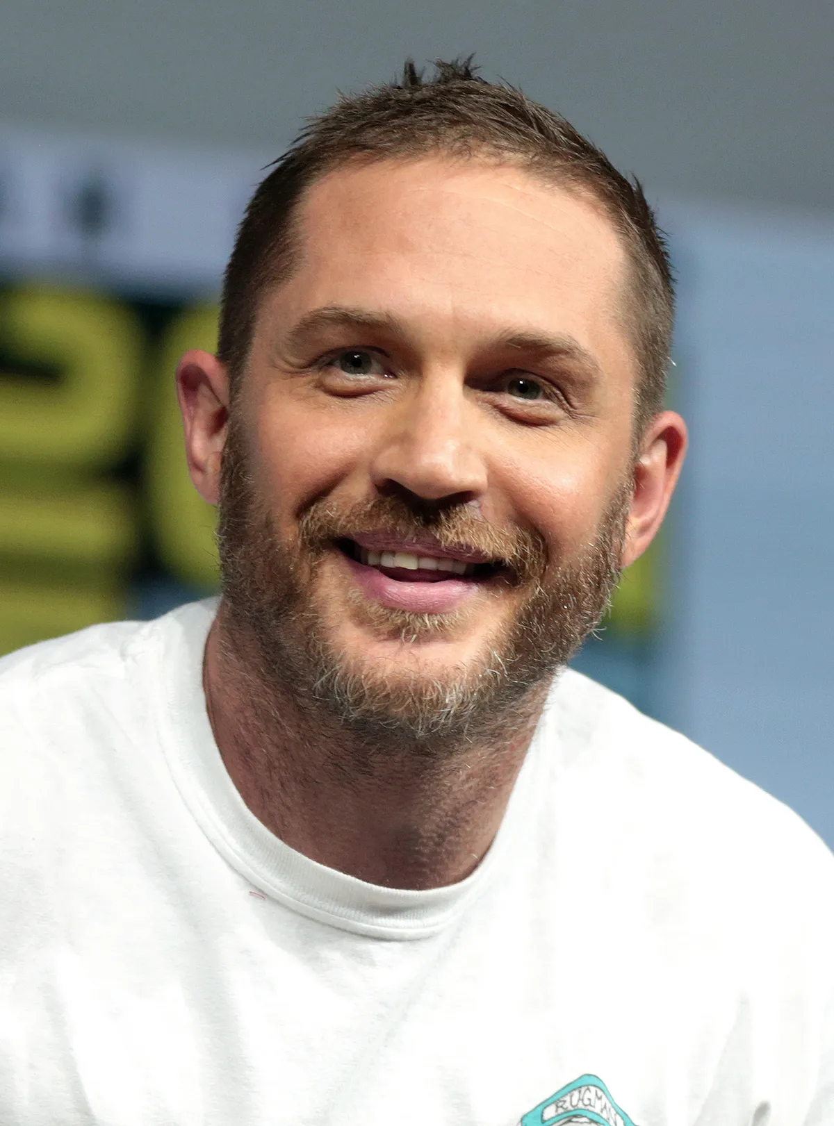 Actor Tom Hardy, 2018.